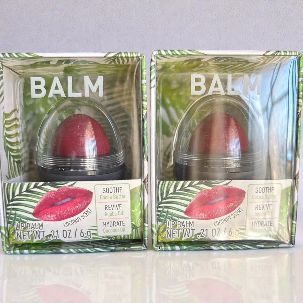 Coconut Scented Lip Balm - Pink